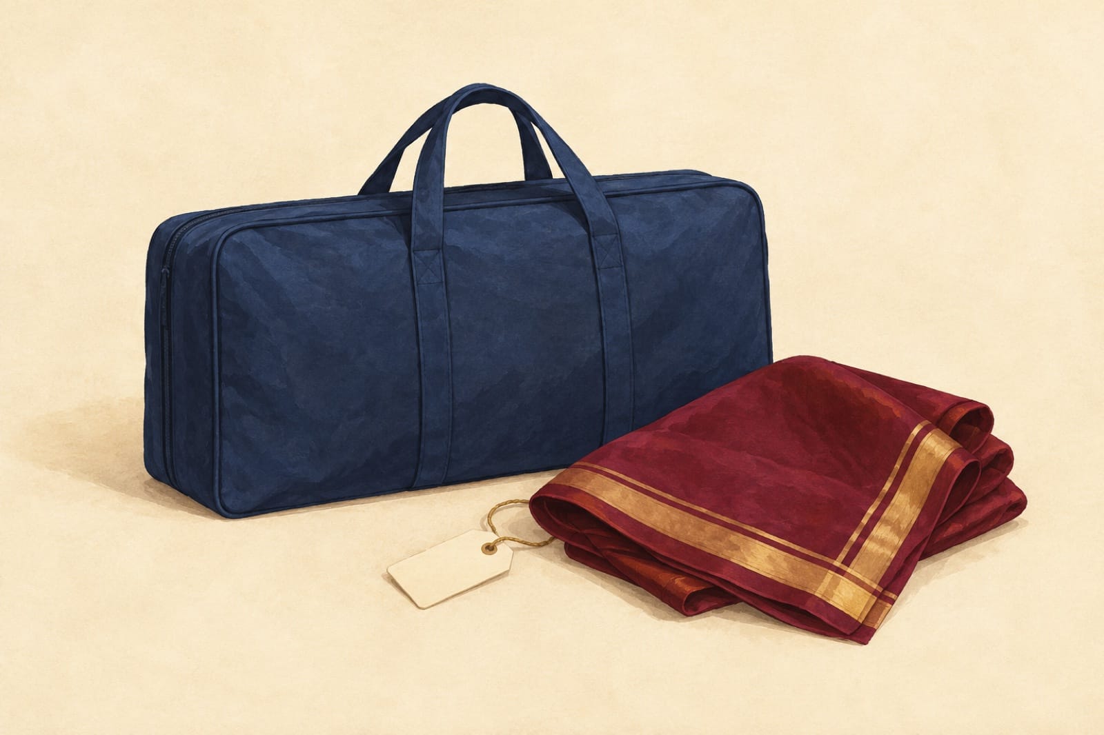 Bringing a Wedding Outfit to Ayodhya: Pack Around the Garment