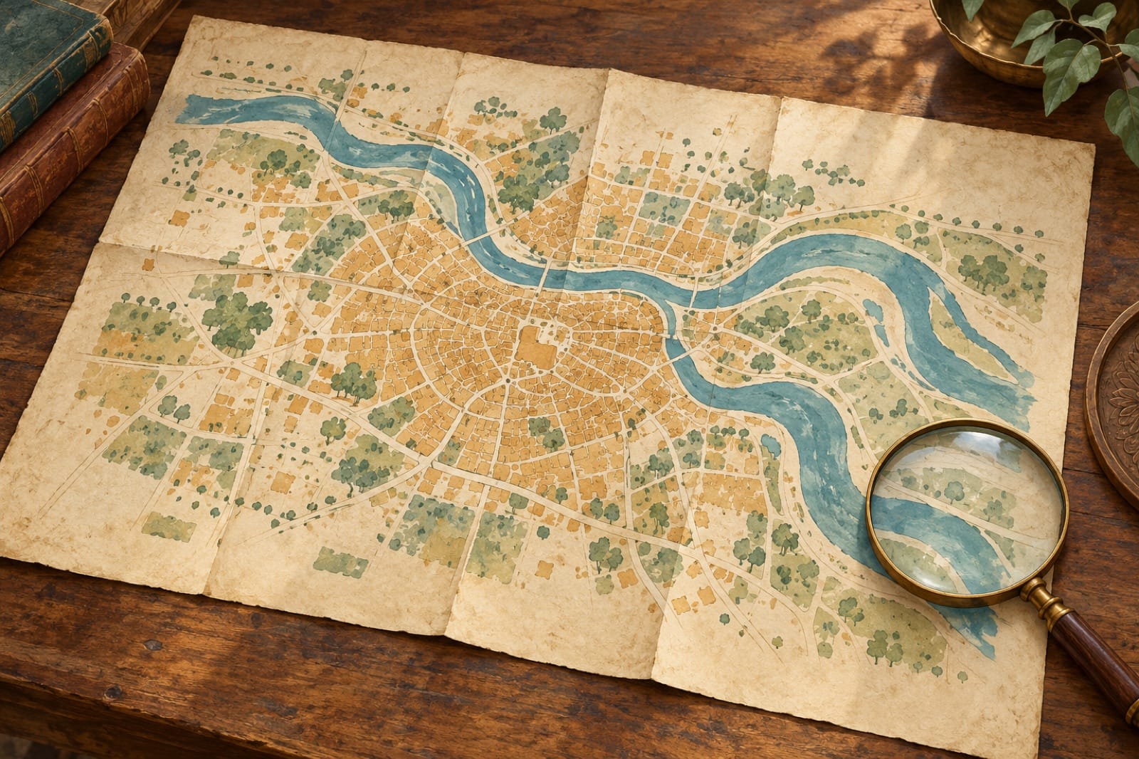 Faizabad on an Old Map: Rivers, Routes and the Small Print